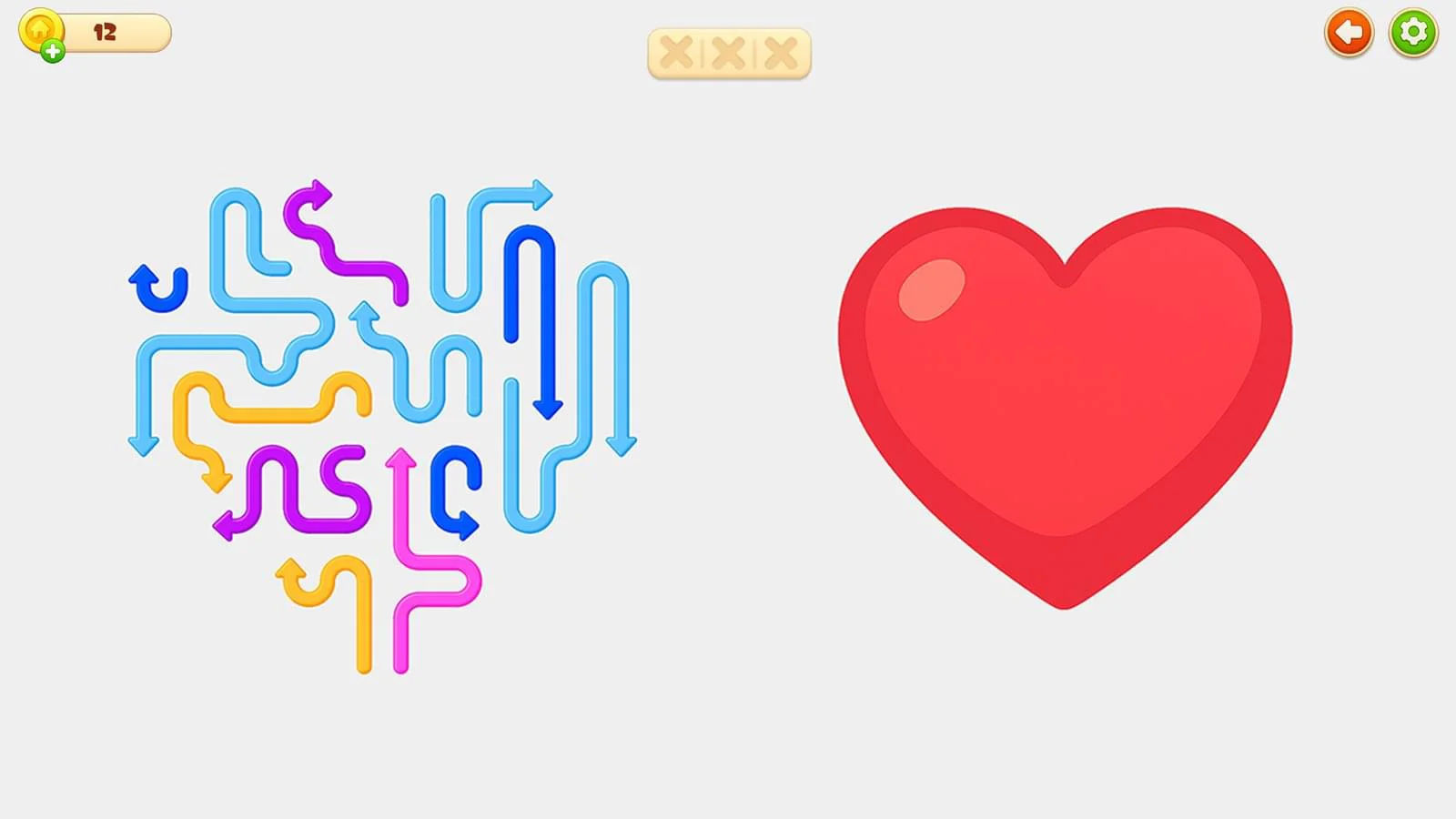 Arrow Slide Puzzle screenshot 1