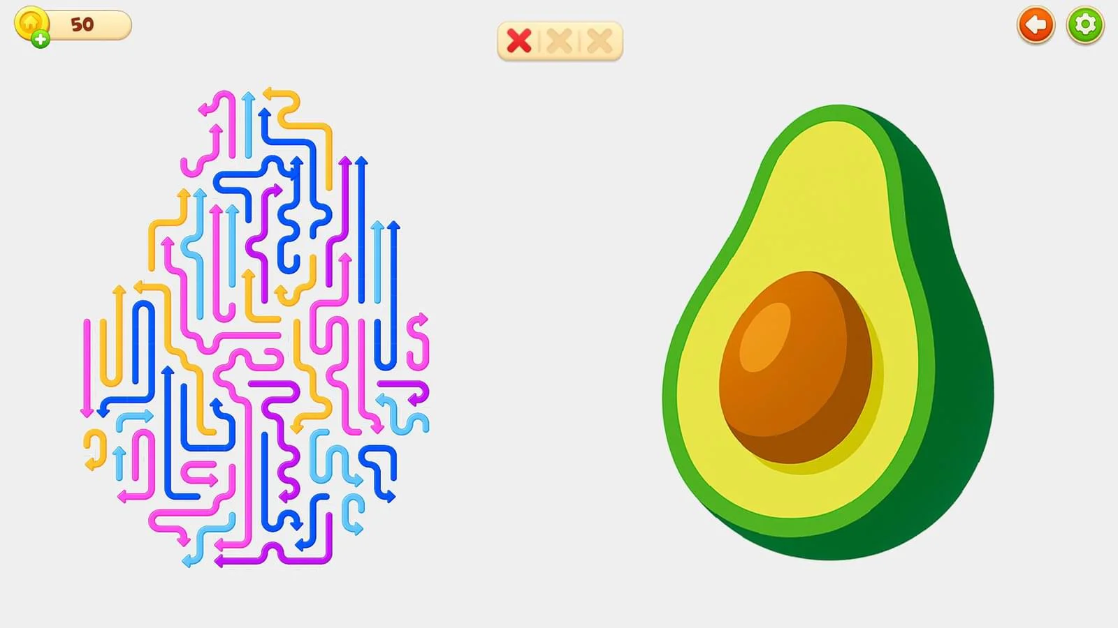 Arrow Slide Puzzle screenshot 2