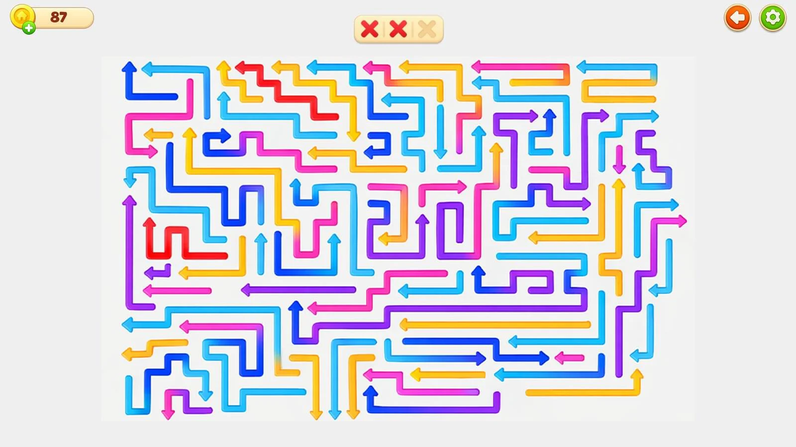 Arrow Slide Puzzle screenshot 3