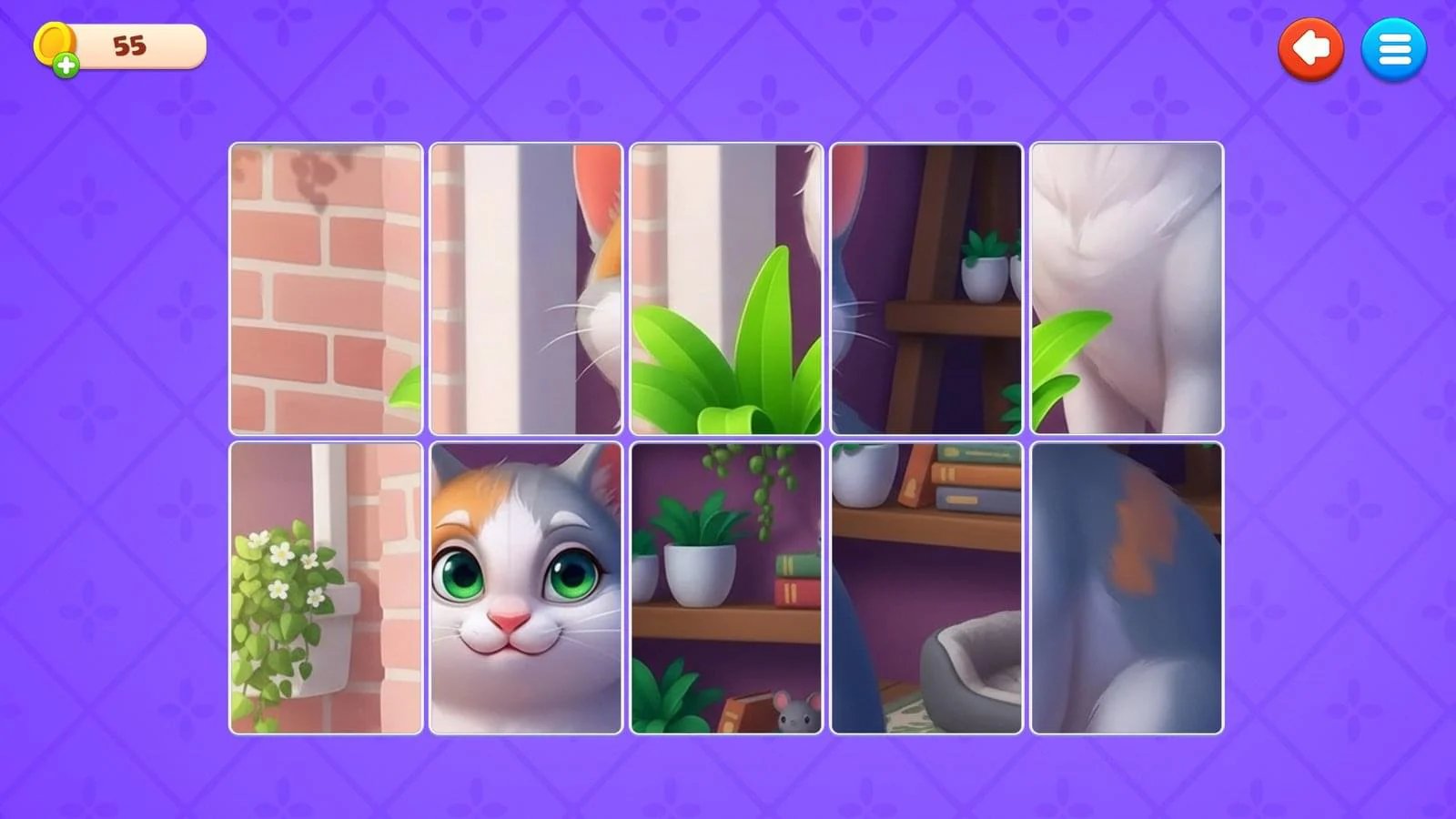 Jigsaw Cards screenshot 1