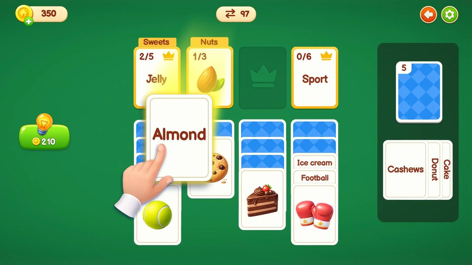 Solitaire Word Chains screenshot 2
